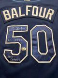 Grant Balfour Autographed Rays Authentic Jersey - Player's Closet Project