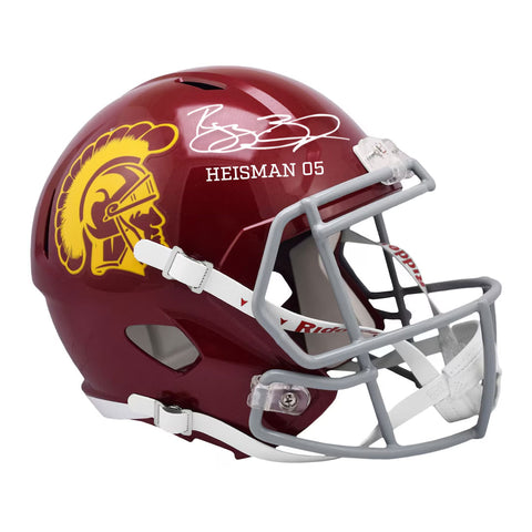 Reggie Bush Autographed "Heisman 05" USC Replica Football Helmet