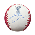 Shohei Ohtani Autographed 2021 Home Run Derby Logo Pink Baseball