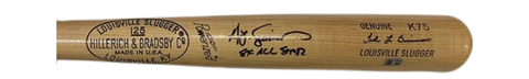 Ted Simmons Autographed "8x All Star" Game Model Louisville Slugger Bat