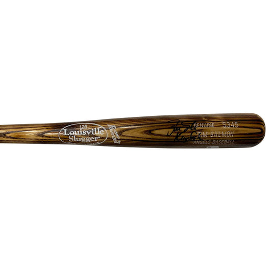 Tim Salmon Autographed "King Fish" Louisville Slugger Bat