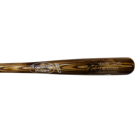 Tim Salmon Autographed "King Fish" Louisville Slugger Bat