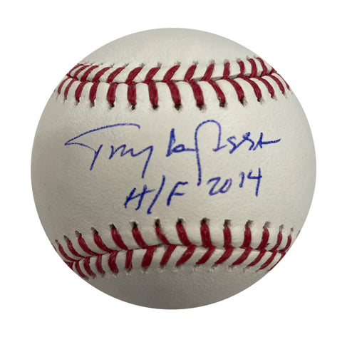 Tony LaRussa Autographed "HOF 2014" Baseball