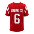 Trinidad Chambliss Autographed Red Custom Jersey