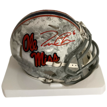 Trinidad Chambliss Autographed Gray RealTree Camo Mini Helmet