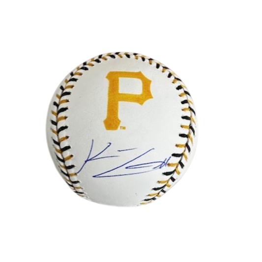 Konnor Griffin Autographed Pirates Logo Baseball