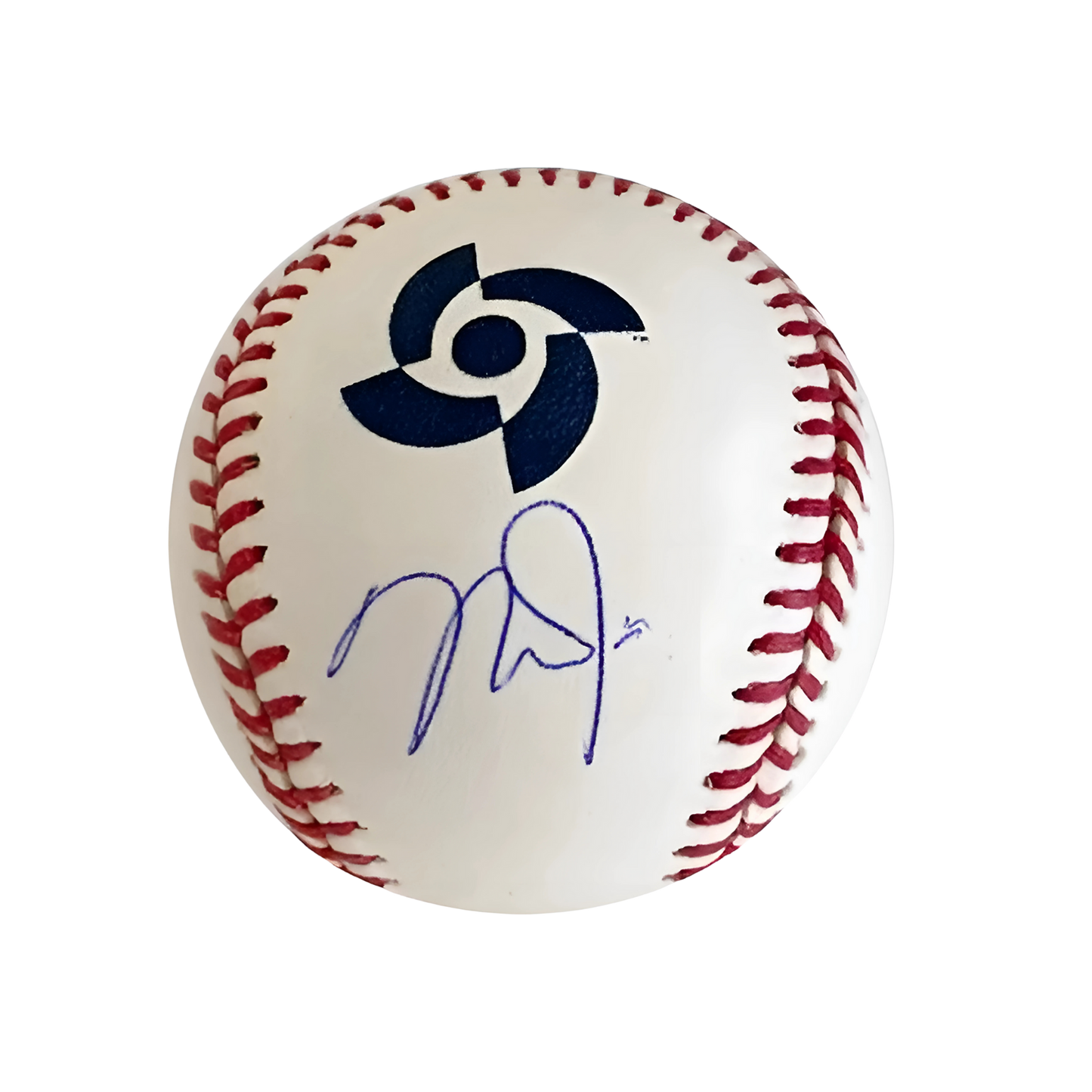 Mike Trout Autographed 2023 WBC Logo Baseball