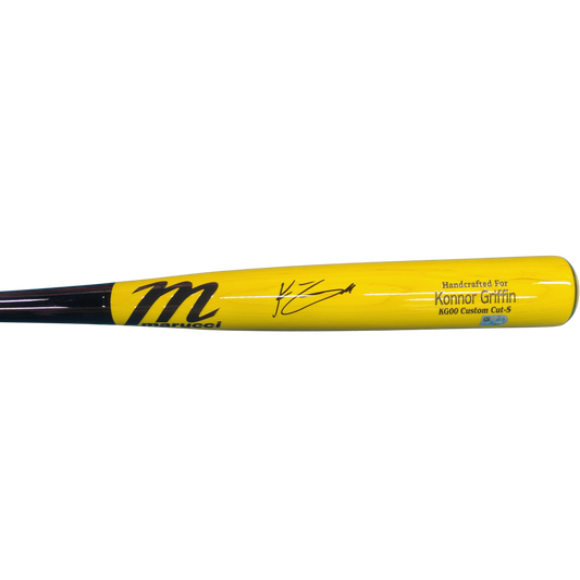 Konnor Griffin Autographed Game Model Marucci Bat