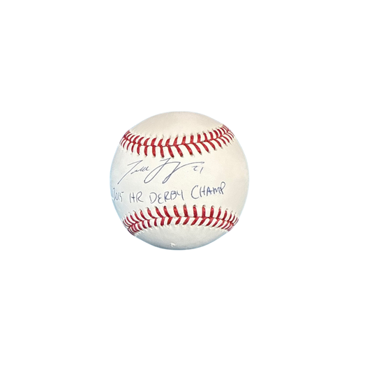 Todd Frazier Autographed "15 HR Derby Champion" Baseball