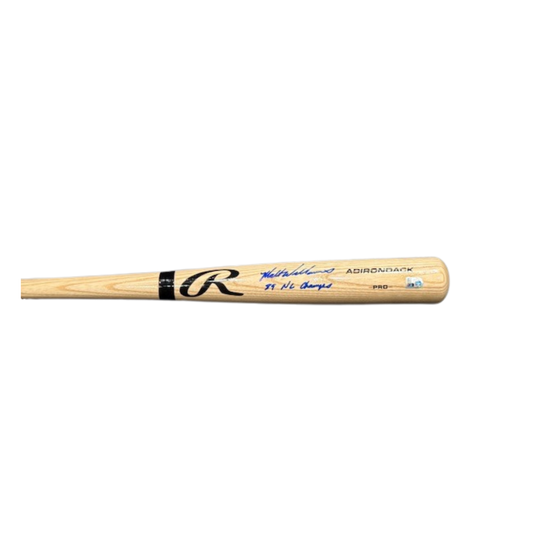 Matt Williams Autographed "89 NL Champs" Blonde Rawlings Bat