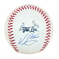 Victor Scott Autographed The Lou Logo Baseball