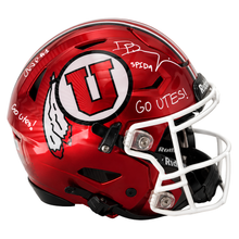 Wayshawn Parker & Devon Dampier Dual Autographed Utah Utes SpeedFlex Authentic Helmet
