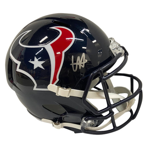 Will Anderson Jr. Houston Texans Autographed Riddell Speed Replica Helmet