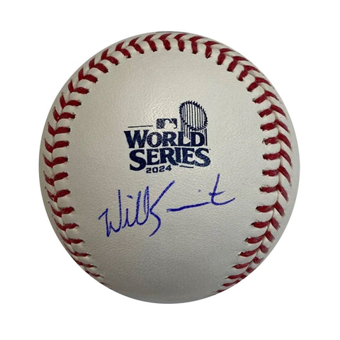 Will Smith Autographed 2024 WS Logo Baseball