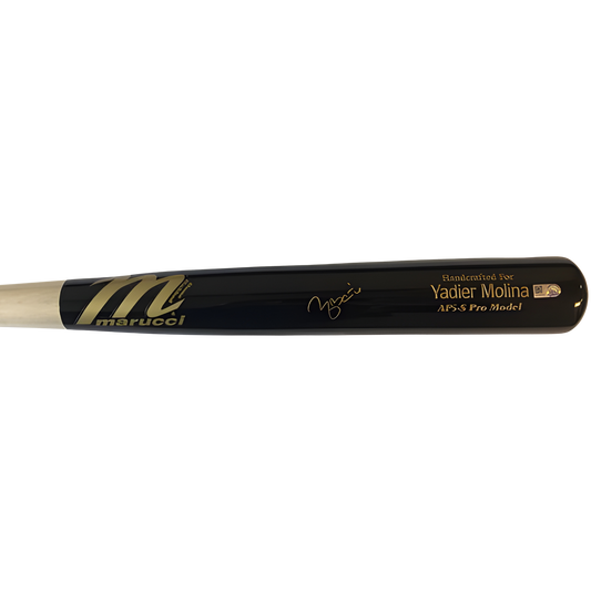 Yadier Molina Autographed Game Model Marucci Bat
