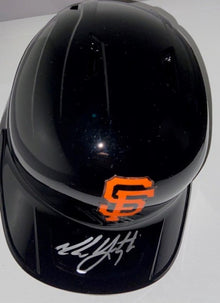 Mike Yastrzemski Autographed Giants Helmet