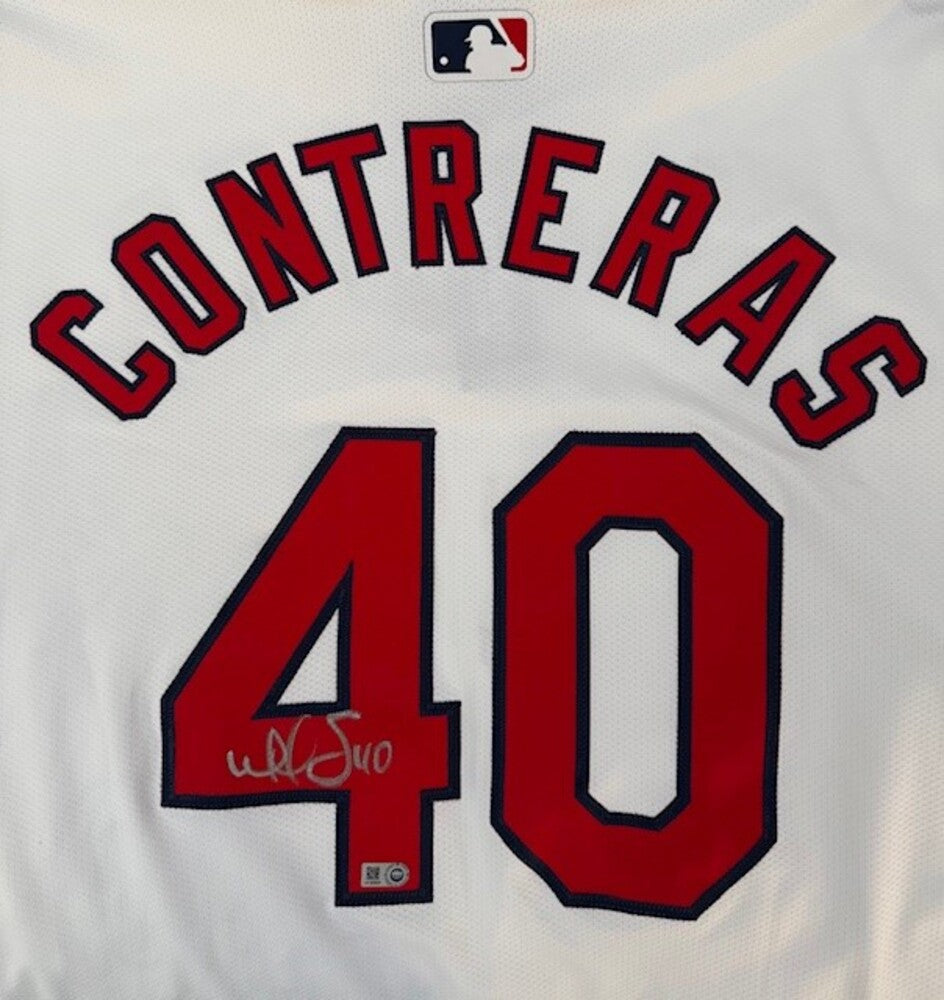 Willson Contreras Autographed Cardinals Authentic Jersey