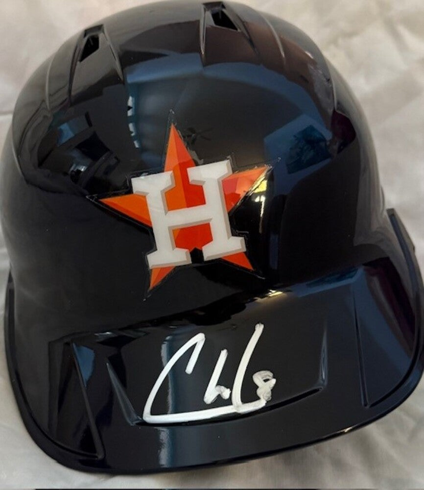 Christian Walker Autographed Astros Helmet