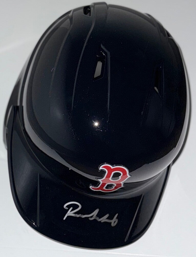 Roman Anthony Autographed Red Sox Helmet