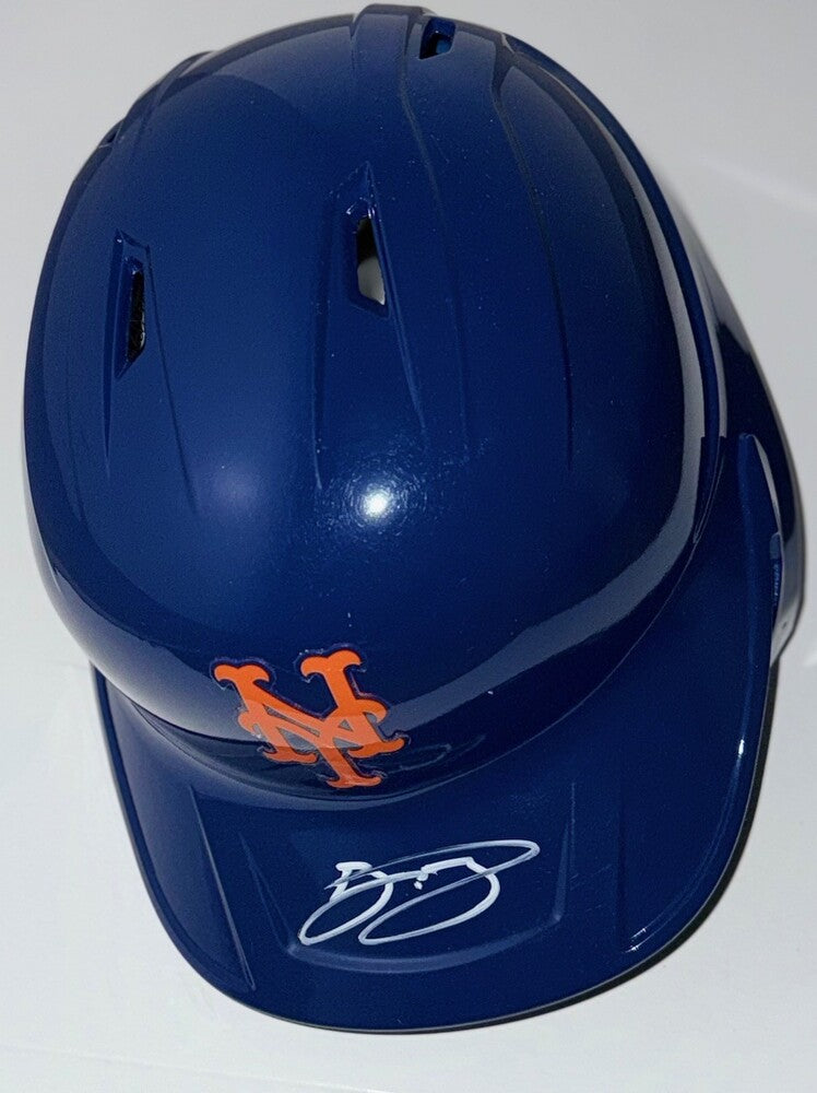Bo Bichette Autographed Mets Helmet