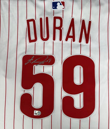 Jhoan Duran Autographed Phillies Authentic Jersey
