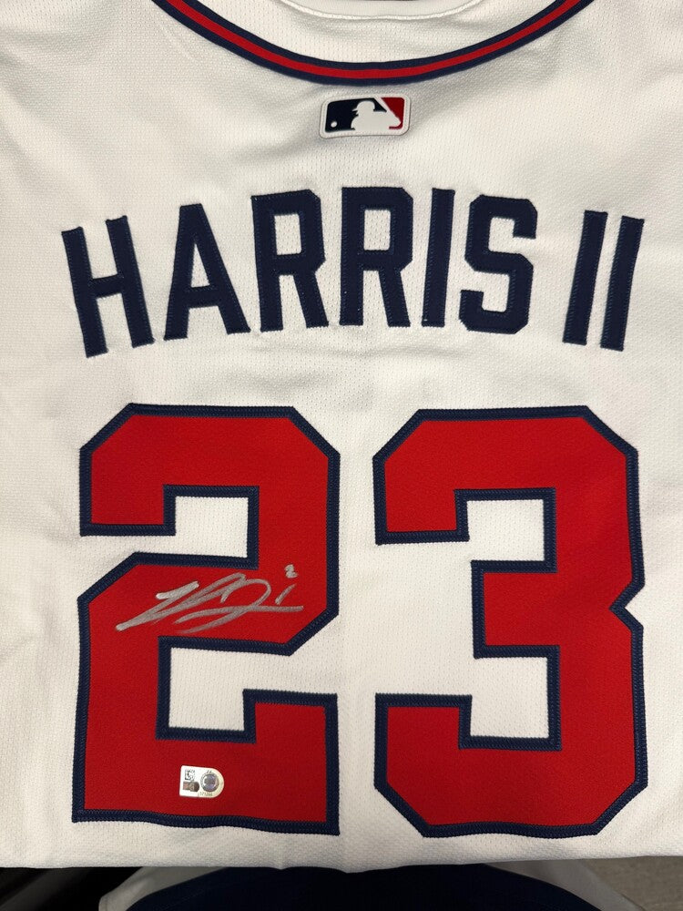 Michael Harris II Autographed Braves Authentic Jersey