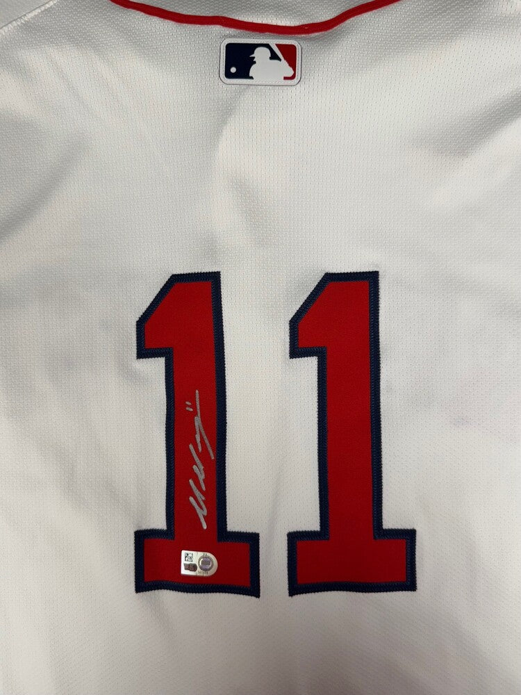 Marcelo Mayer Autographed Red Sox Authentic Jersey
