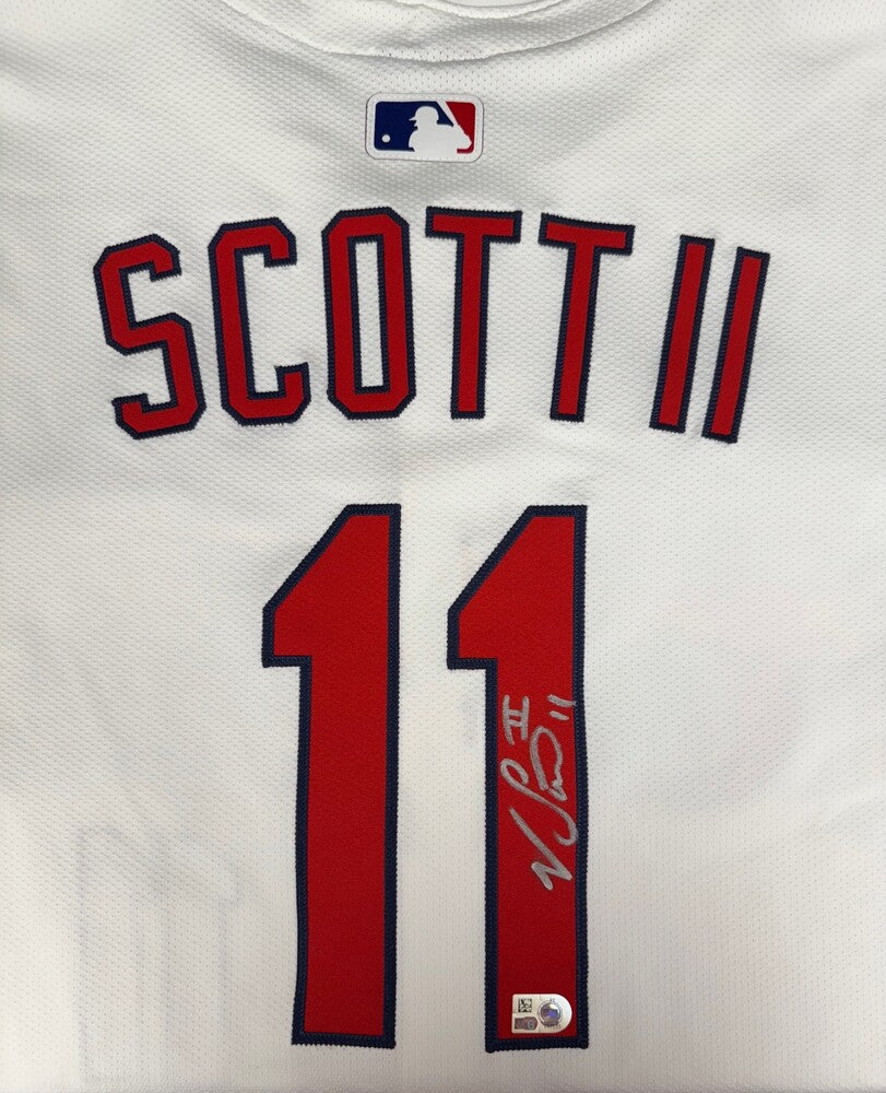 Victor Scott II Autographed Cardinals Authentic Jersey