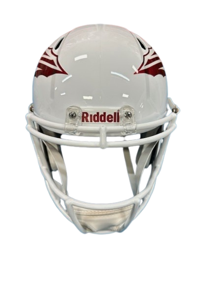Jordan Travis Autographed White FSU Replica Football Helmet