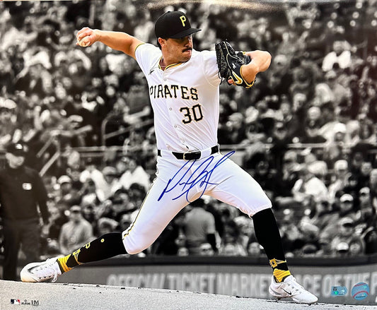 Paul Skenes Autographed Pirates Spotlight 16x20