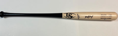 Yordan Alvarez Autographed Game Model Louisville Slugger Bat