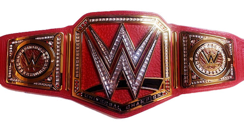 Mike Trout Autographed WWE Universal Championship Replica Title Belt