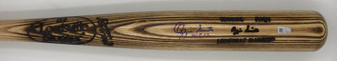Ozzie Smith Autographed Game Model Louisville Slugger Bat with "HOF 02" Inscription