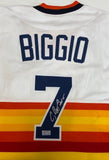 Craig Biggio Autographed "HOF 15" Astros Rainbow Jersey - TriStar Authenticated