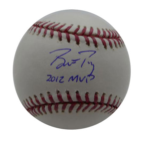 Buster Posey Autographed "12 NL MVP" Baseball