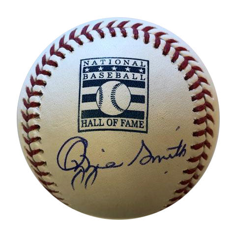 Ozzie Smith Autographed HOF Logo Baseball