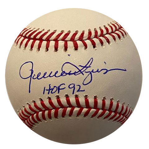 Rollie Fingers "HOF 92" Autographed Baseball