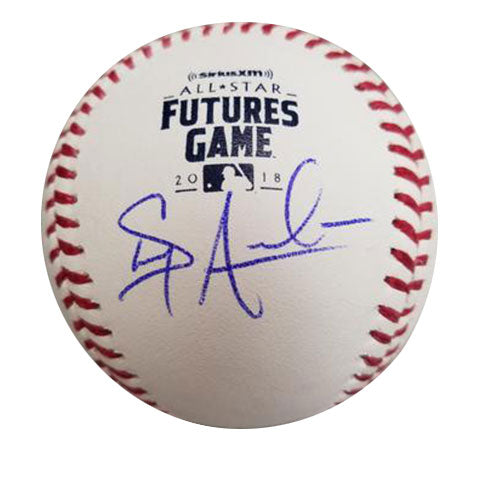 Shaun Anderson Autographed 2018 Futures Logo Baseball