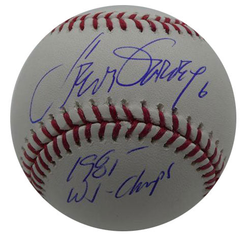 Steve Garvey "81 WS Champs" Autographed Baseball