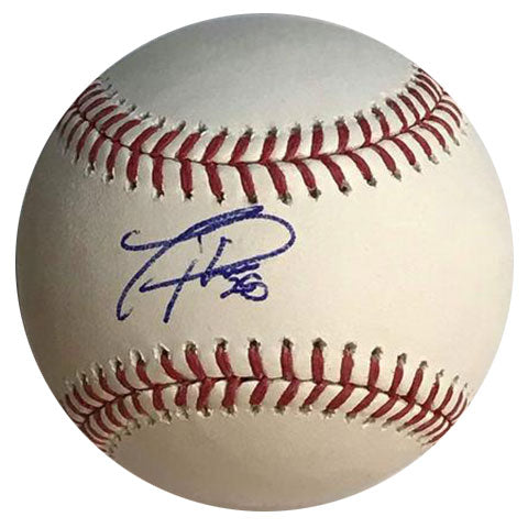 Tommy Pham Autographed Rawlings Official Major League Baseball