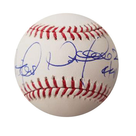 Victor Martinez Autographed Baseball