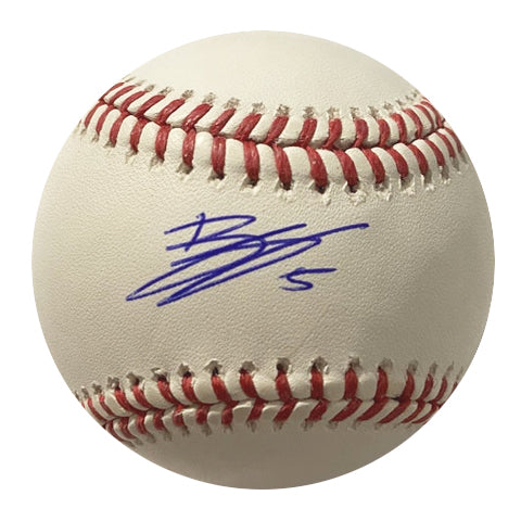 Bryson Stott Autographed Baseball
