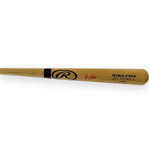 Jo Adell Autographed Full-Size Rawlings Bat (Third Party Authentication)