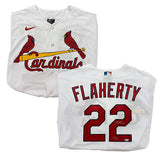 Jack Flaherty Autographed Authentic Jersey with "Flare" Inscription