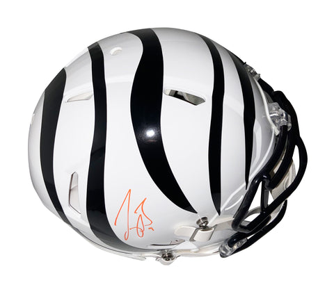 Joe Burrow Autographed Bengals Alternate White Authentic Speed Football Helmet