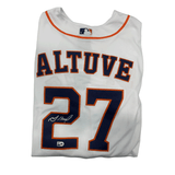 Jose Altuve Autographed White Authentic Astros Jersey