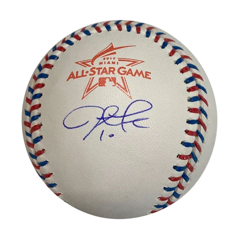 Justin Turner Autographed 2017 ASG Logo Baseball