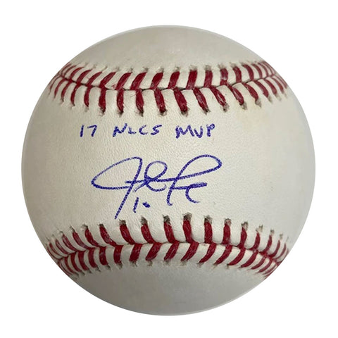 Justin Turner Autographed "2017 NLCS MVP" Baseball
