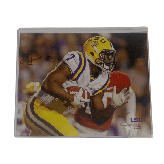 Leonard Fournette Autographed LSU 8x10