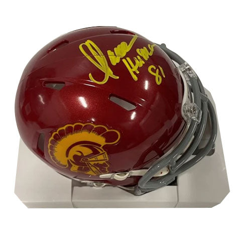 Marcus Allen Autographed "Heisman 1981" USC Mini Helmet